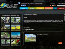 Tablet Screenshot of lorraine-gaumaise.com